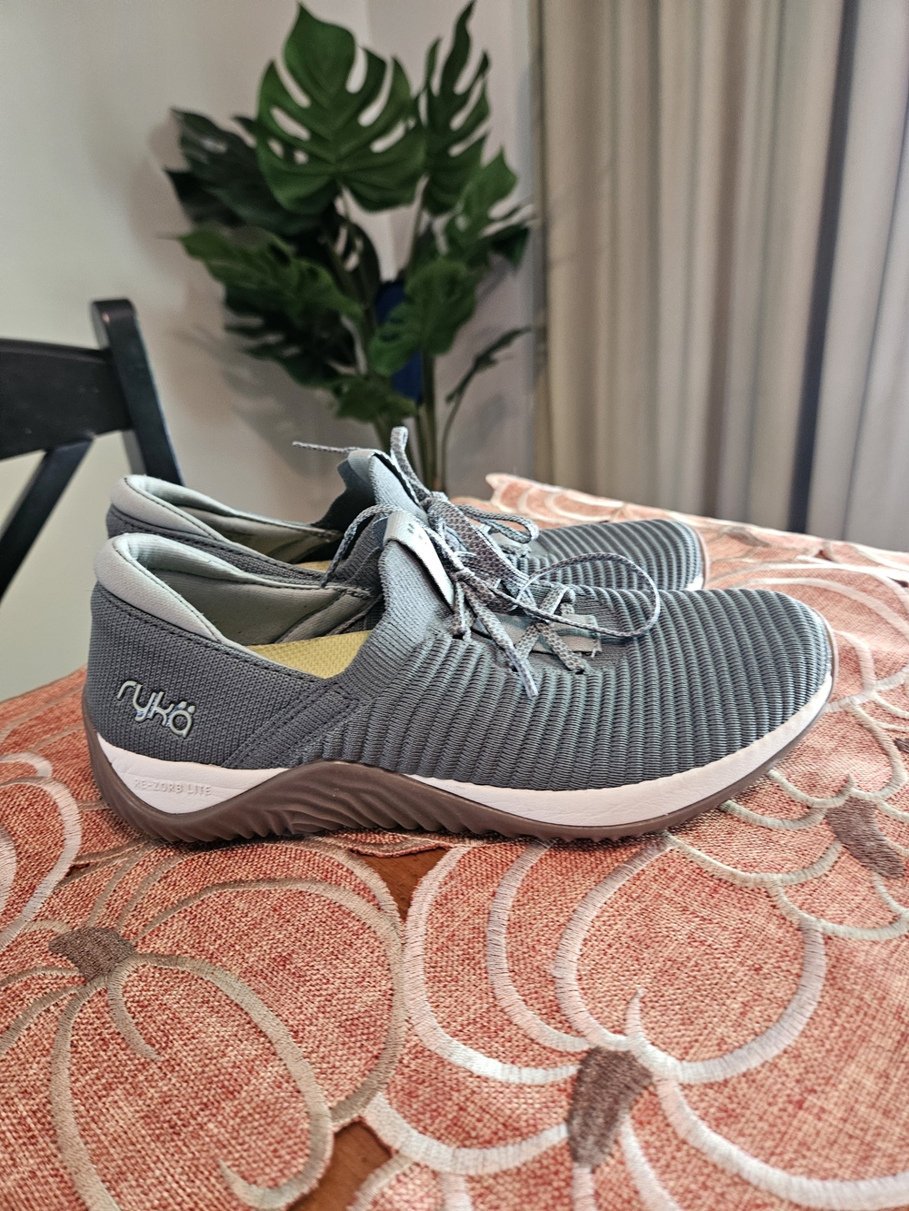 Ryka Women's Re-Zorb Lite Knit Slip-On Athletic Walking Shoes-NWOT